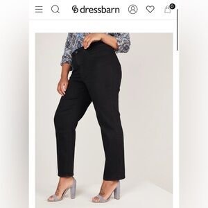 Dressbarn | Women’s Black Bootcut Dress Pants | NWT